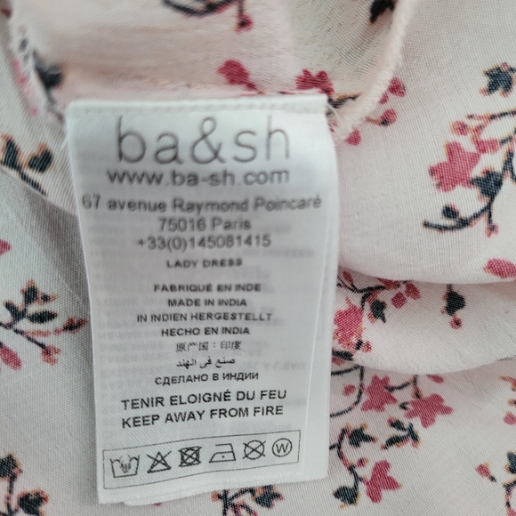BA&SH Sete Ditsy Floral Mini dress XS - Picture 9 of 11